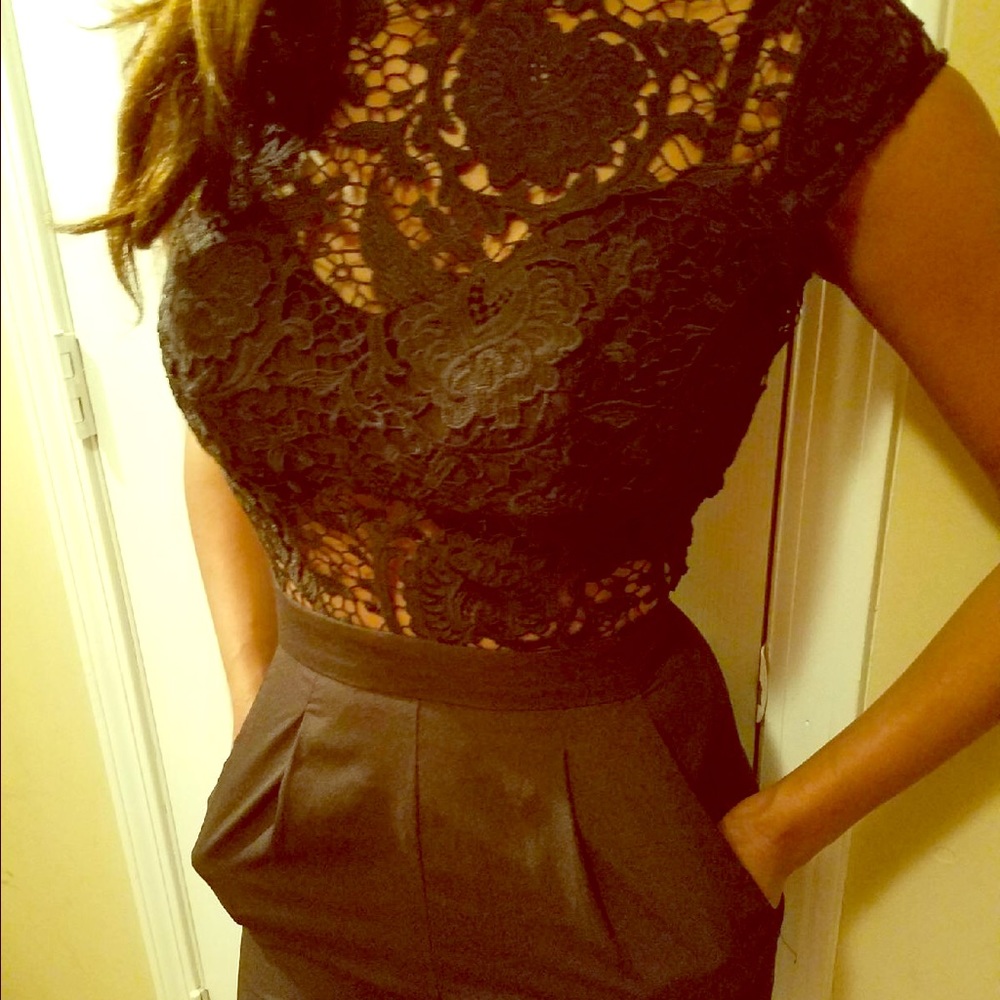 MADISON LACE JUMPSUIT