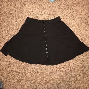 URBAN OUTFITTERS Black skater skirt