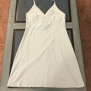Seafoam green Lacoste tennis dress