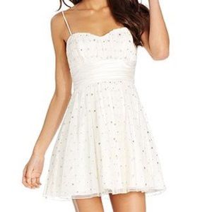White Tulle Homecoming or Prom dress