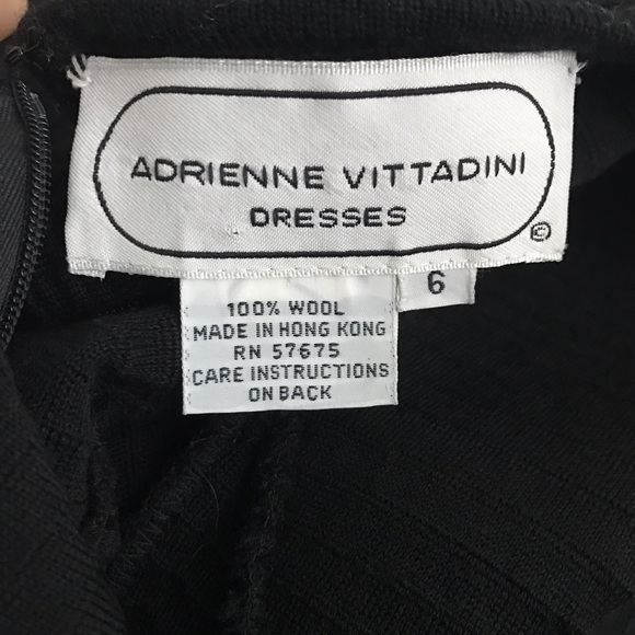 Vintage Adrienne Vittadini Knit Dress - Picture 8 of 8