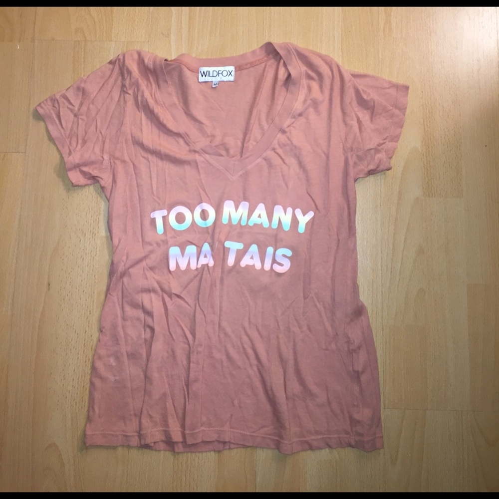 Too many mai tais wildfox shirt