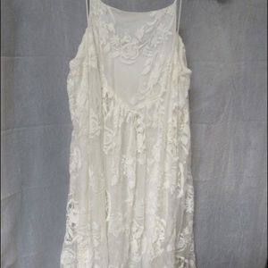 Free People Smock Lace Dress