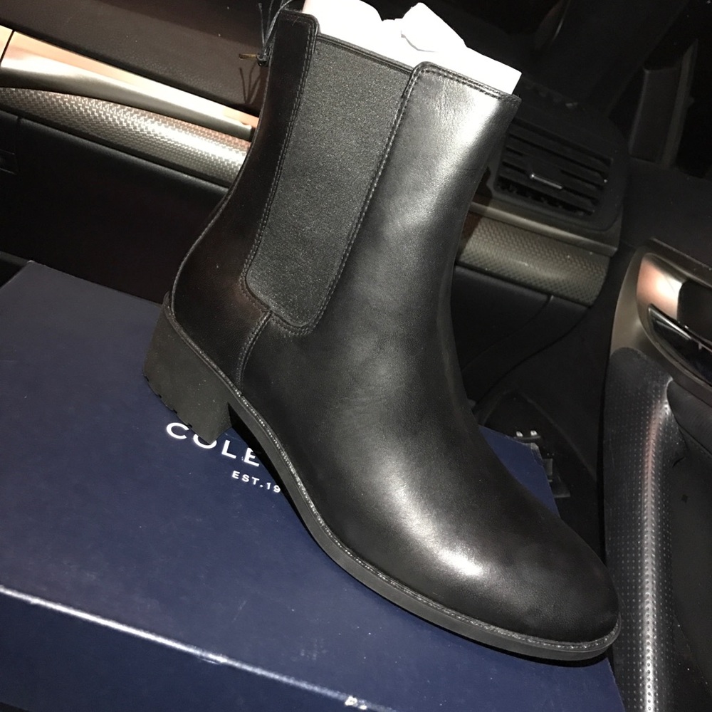 Cole Haan waterproof booties