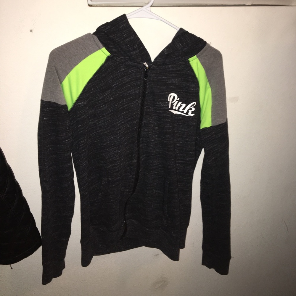 VS PINK zip up jacket