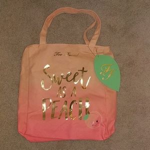 Too faced tote bag