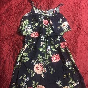Mini floral dress
