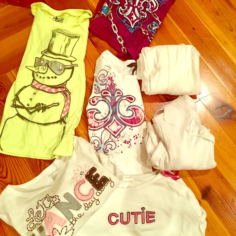 LOT of girls long sleeve tops