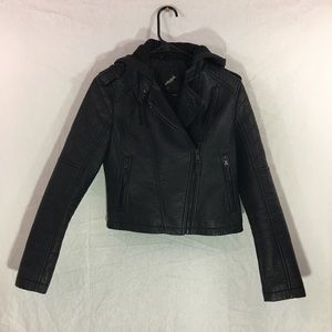 Faux leather Moto jacket