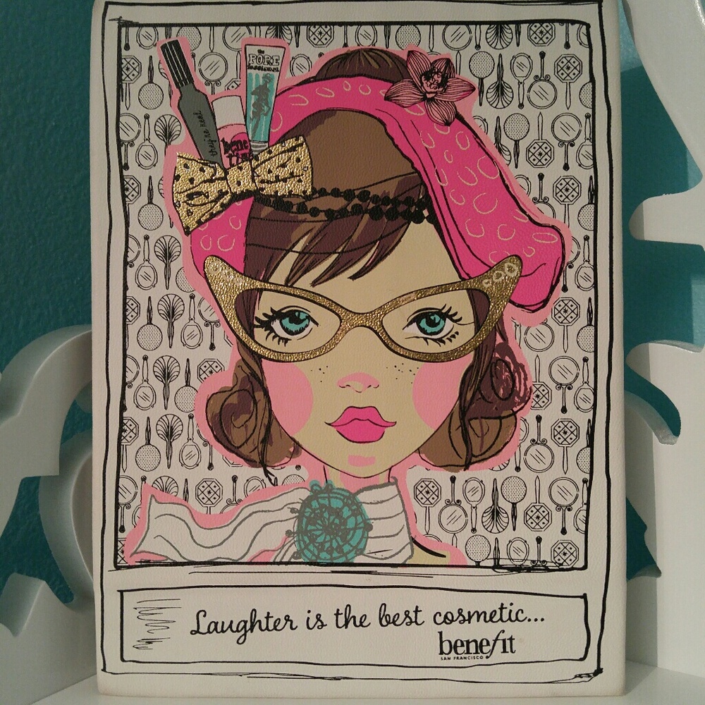 Benefit Cosmetics Retro Glamour Fold Up mirror 5x7