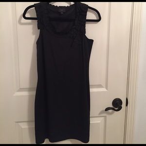 BANANA REPUBLIC MONOGRAM silk black dress Size 4