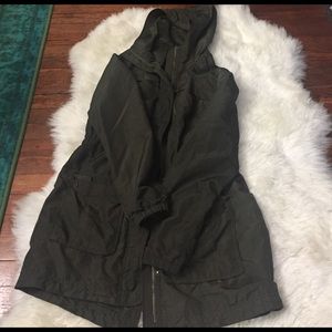 Abercrombie and Fitch olive parka jacket