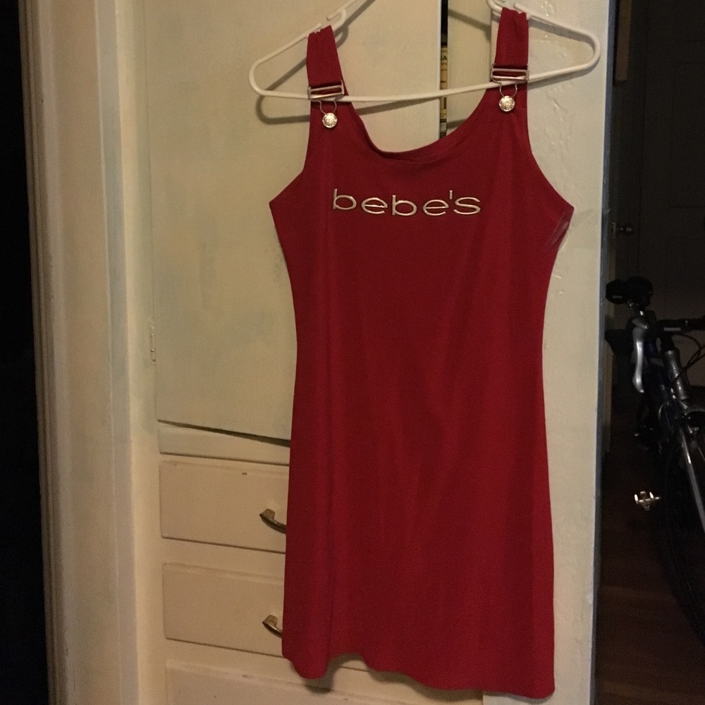 Bebe's Red Mini Dress