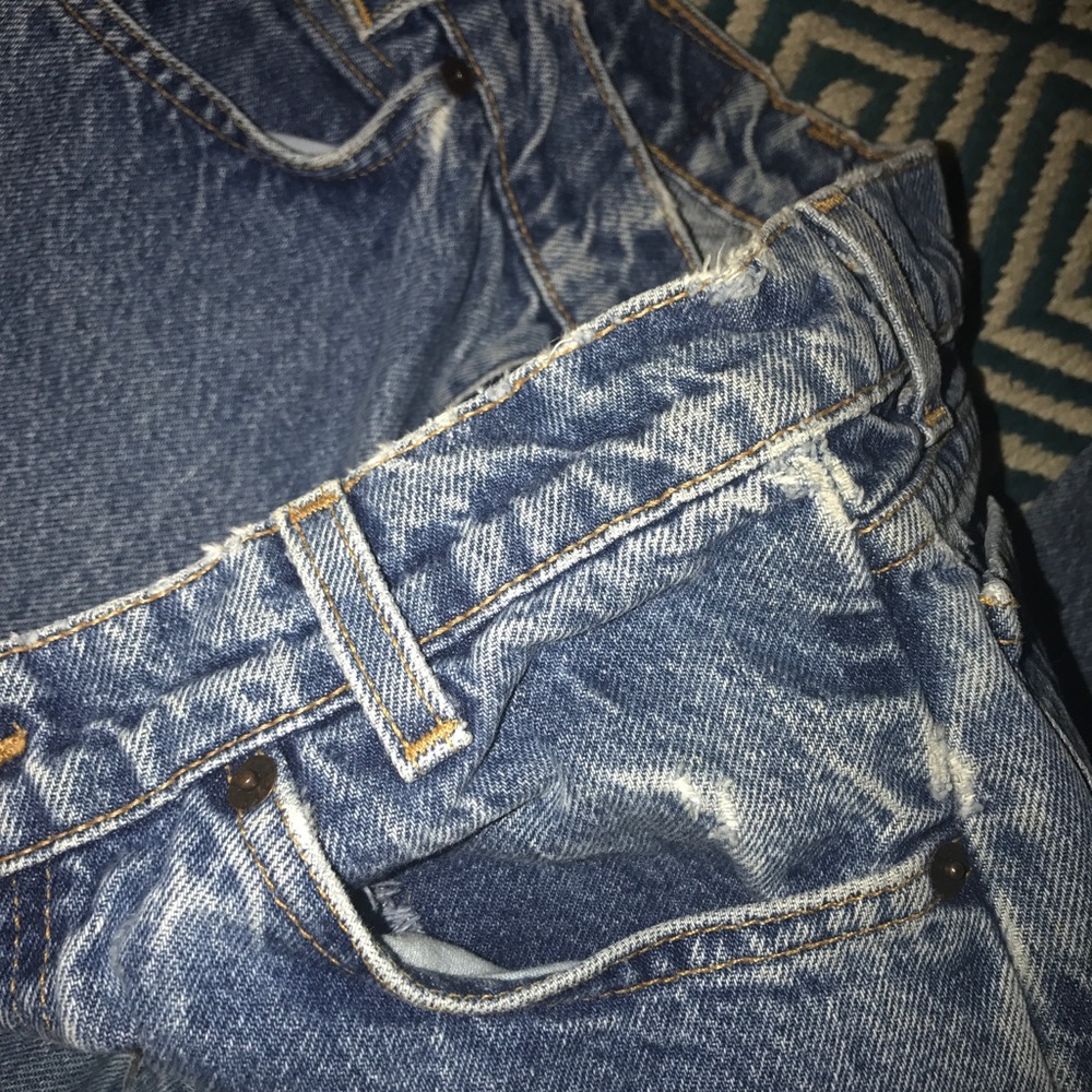 🔥 EPIC VINTAGE RARE STYLE LEVIS! Sz 24! - Picture 3 of 8