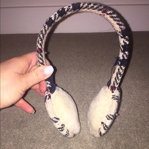 Authentic Burberry Ear Muffs- Almost New