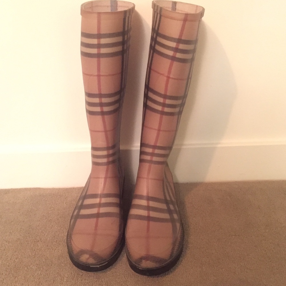 Authentic Burberry Rain Boots