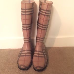 Authentic Burberry Rain Boots