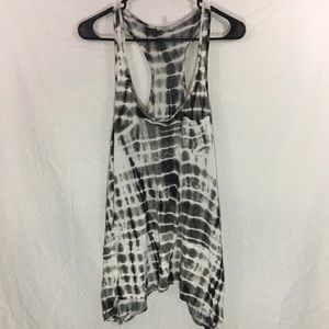 Tye dye racerback tank top