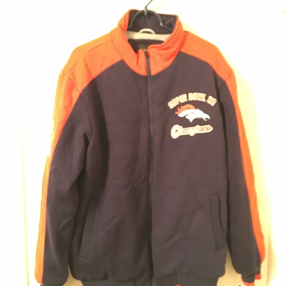 NFL Super Bowl 50 Bronco Championship Jacket .