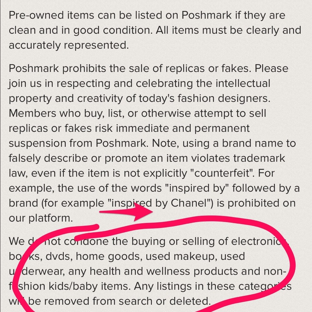 Poshmark guidelines...why can't we follow them?