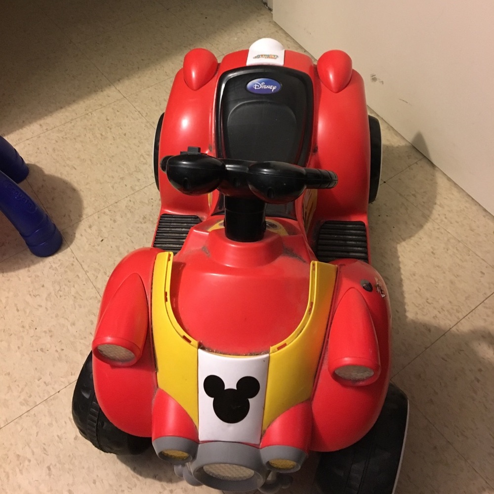 Mickey Mouse car