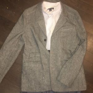 PaperDenim&Cloth Men"s Herringbone Blazer