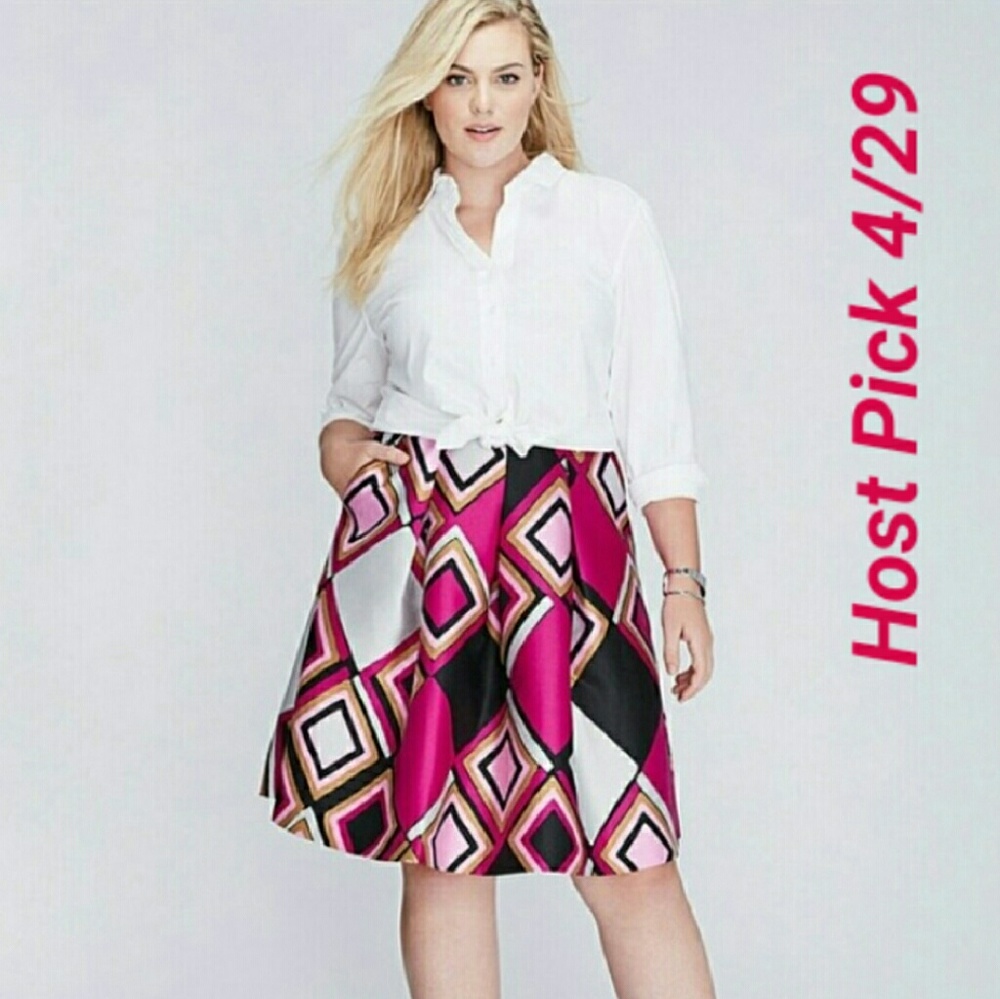 LANE BRYANT Pleated skirt, NWT