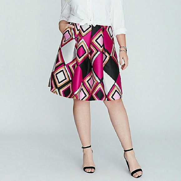 LANE BRYANT Pleated skirt, NWT - Picture 3 of 4