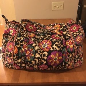 Vera Bradley large duffel bag