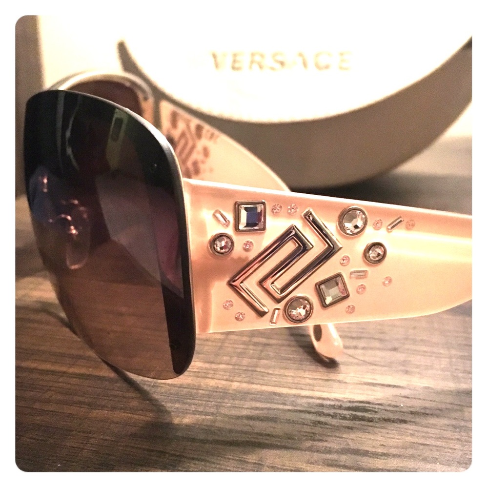 Authentic Versace Shield Sunglasses