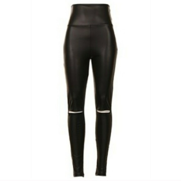 ✨FINAL SALE!✨Faux Leather Bottoms | NWT - Picture 2 of 3