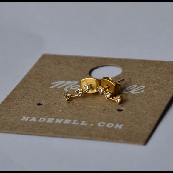 Madewell Gemline Stud Earrings - Picture 2 of 4