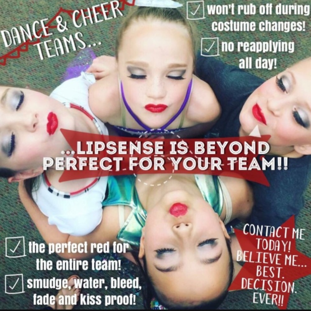 Dancers!  You need lipsense!