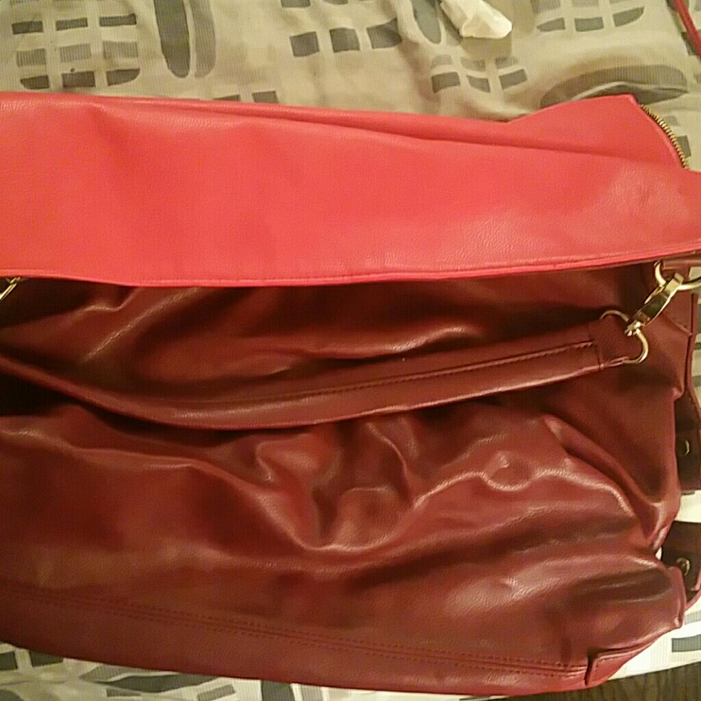 Burgundy reddish bag