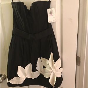 Jessica McClintock Black/White cocktail dress