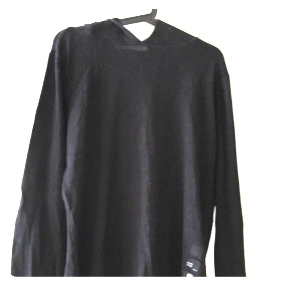 Black hoodie sweater, men