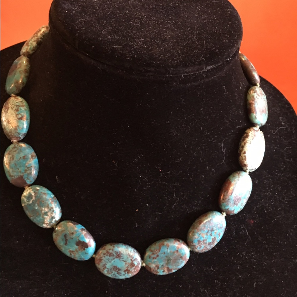 W.K 925china. Turquoise necklace