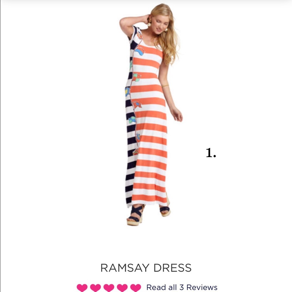 Lilly Pulitzer Nautical Dress EUC