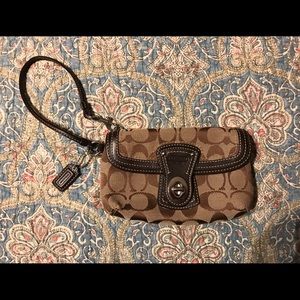 Authentic Coach Wristlet