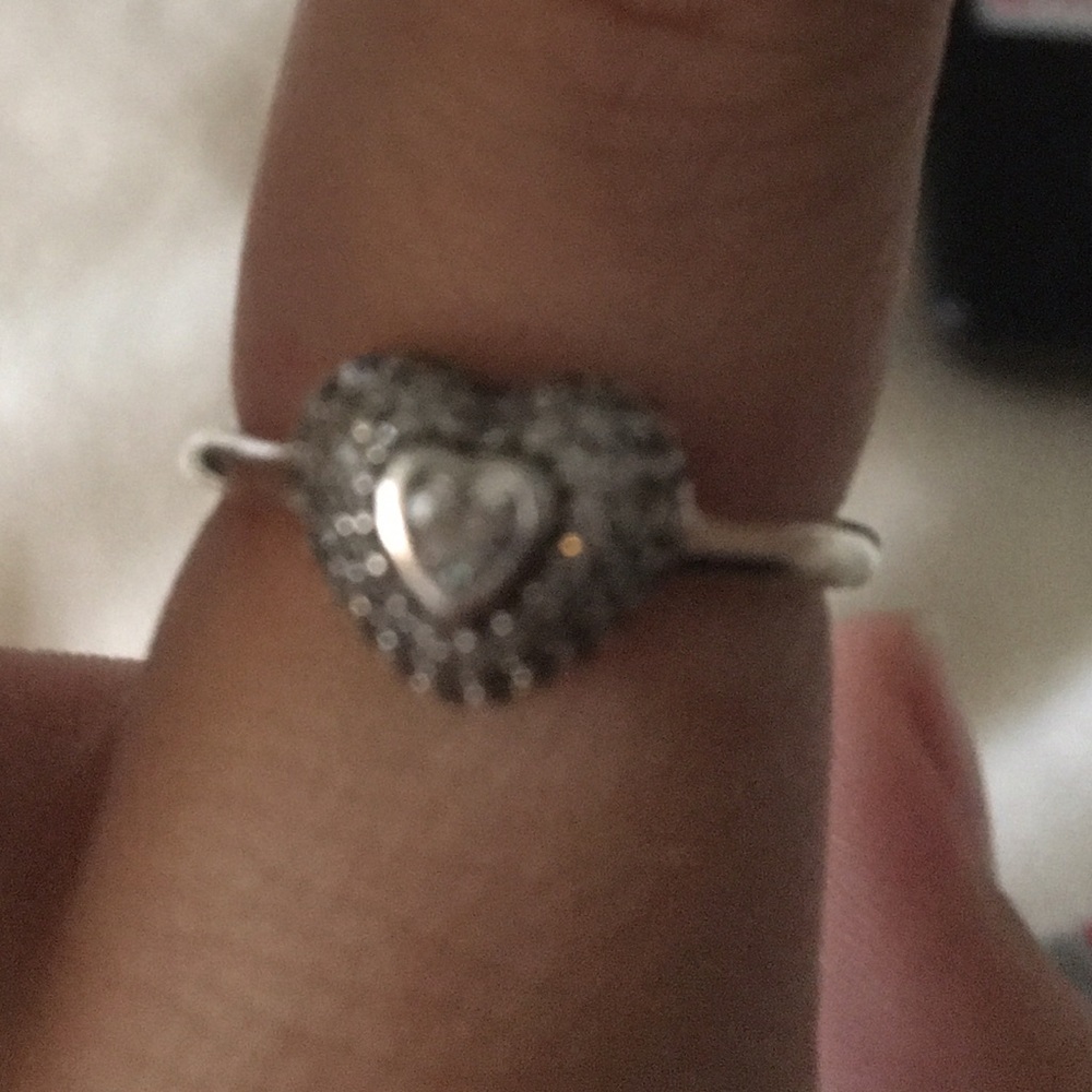 Pandora love heart ring (RESERVED UNTIL TOMORROW)