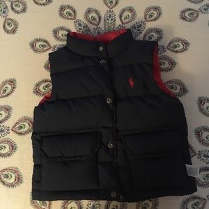 Ralph Lauren reversible vest-18 months