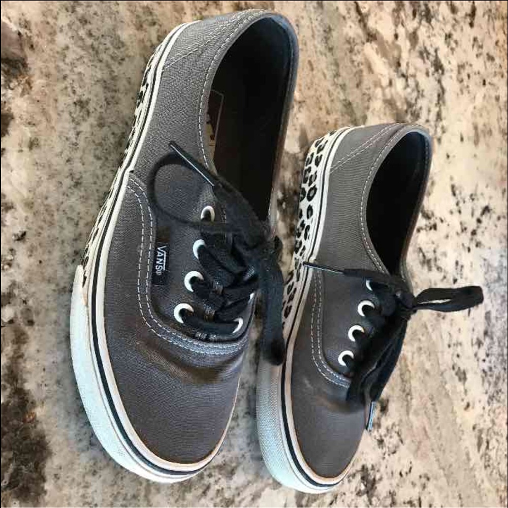 Vans lace up sneakers