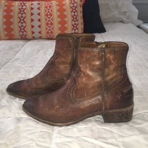 Frye Ray Seam Short Boot