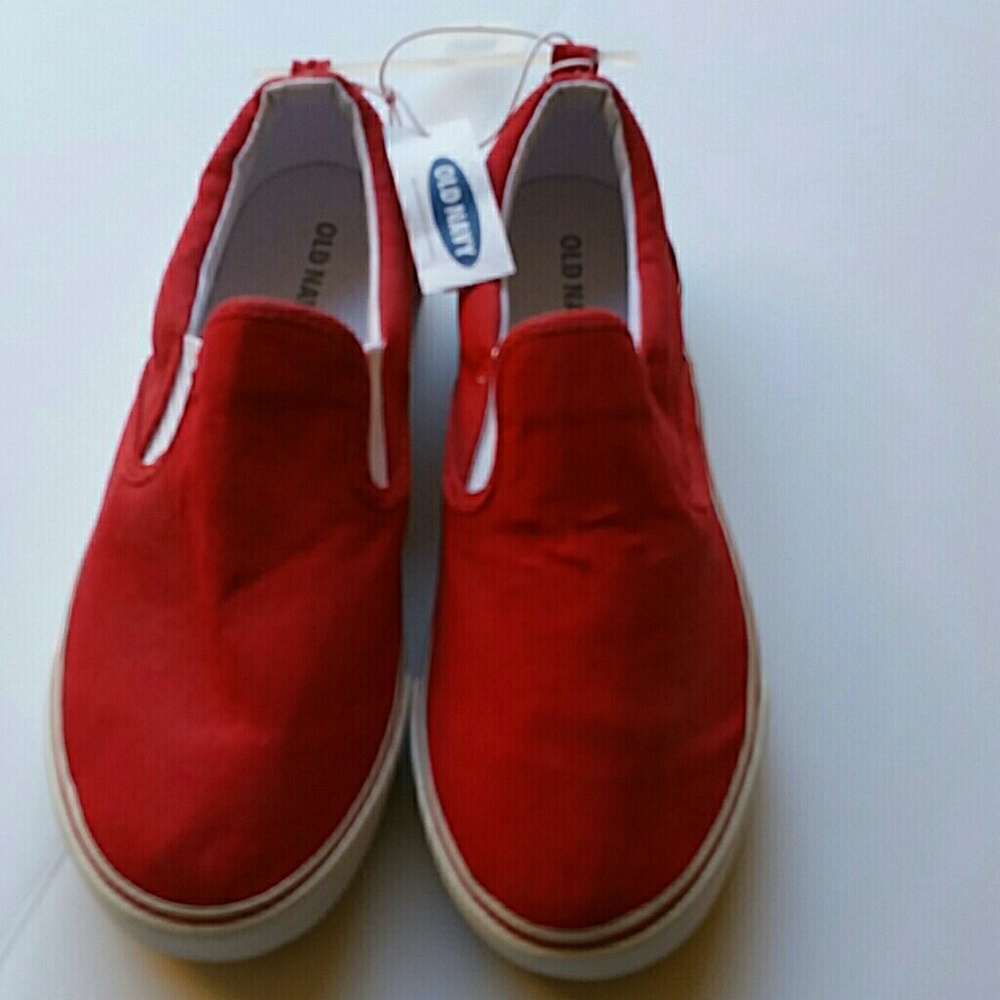Old Navy Red Kids  Sneakers. Size 4