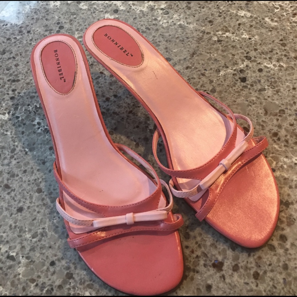 Two-Tone Pink Sandals