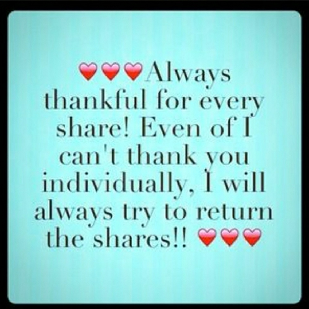 THANKS FOR THE LOVE!
