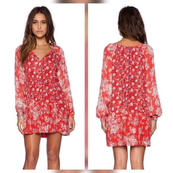 Free People Lucky Lucy Loosey Mini Dress - Picture 2 of 6