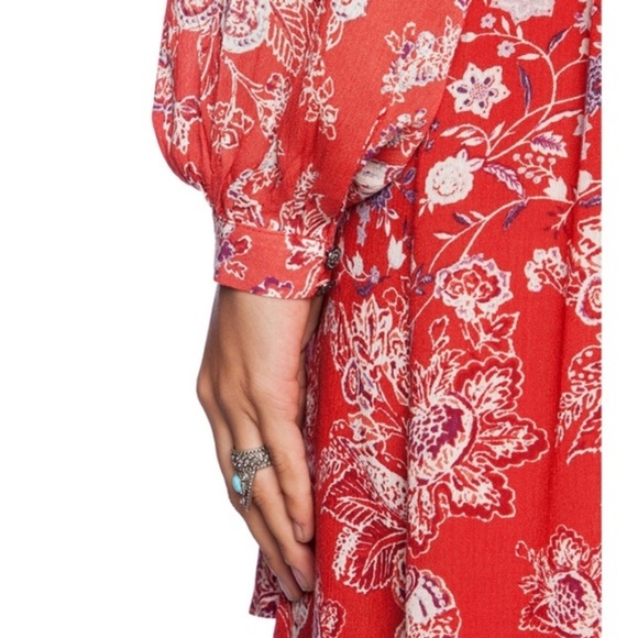 Free People Lucky Lucy Loosey Mini Dress - Picture 3 of 6