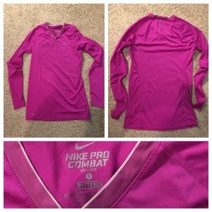 NIKE Pro Combat dry fit thermal shirt