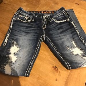 ROCK REVIVAL CAPRI- size 26